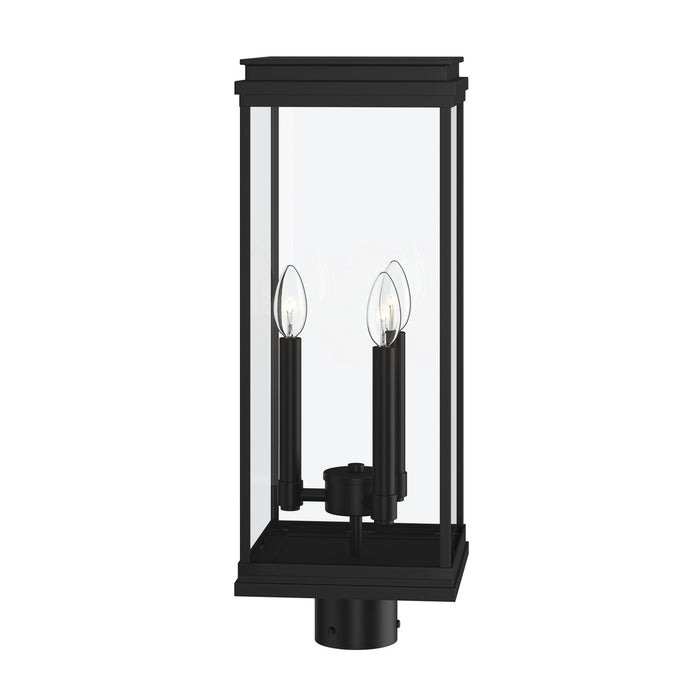 Kichler - 59166BK - Three Light Outdoor Post Lantern - Lundon - Black