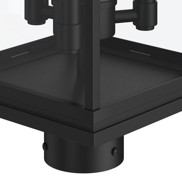 Kichler - 59166BK - Three Light Outdoor Post Lantern - Lundon - Black