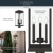 Kichler - 59166OZ - Three Light Outdoor Post Lantern - Lundon - Olde Bronze