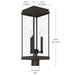 Kichler - 59166OZ - Three Light Outdoor Post Lantern - Lundon - Olde Bronze