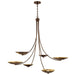 Kichler - 52857LBRLBZ - Six Light Chandelier - Palmela - Lacquered Brass