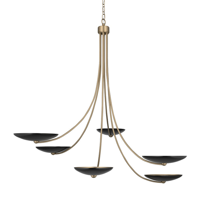 Kichler - 52857CPZBK - Six Light Chandelier - Palmela - Champagne Bronze