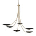 Kichler - 52857CPZBK - Six Light Chandelier - Palmela - Champagne Bronze