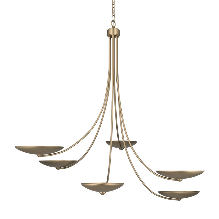 Kichler - 52857CPZ - Six Light Chandelier - Palmela - Champagne Bronze