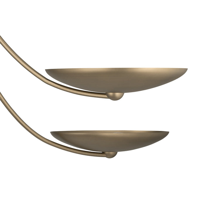 Kichler - 52857CPZ - Six Light Chandelier - Palmela - Champagne Bronze