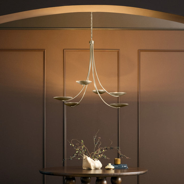 Kichler - 52857CPZ - Six Light Chandelier - Palmela - Champagne Bronze