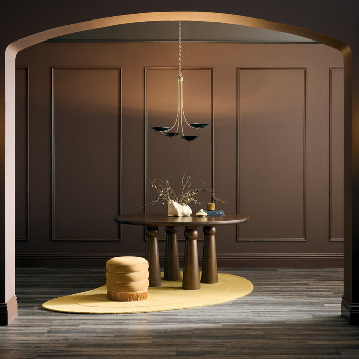 Kichler - 52855CPZBK - Four Light Chandelier - Palmela - Champagne Bronze