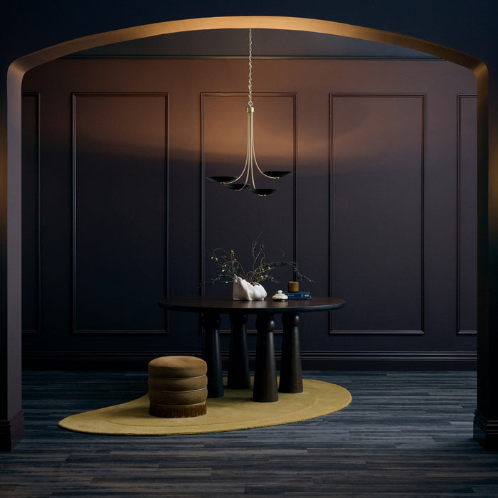 Kichler - 52855CPZBK - Four Light Chandelier - Palmela - Champagne Bronze