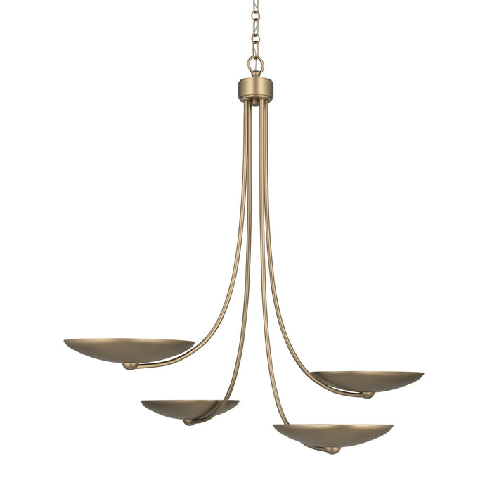 Kichler - 52855CPZ - Four Light Chandelier - Palmela - Champagne Bronze