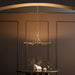 Kichler - 52856LBR - Five Light Chandelier - Palmela - Lacquered Brass