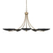 Kichler - 52856CPZBK - Five Light Chandelier - Palmela - Champagne Bronze