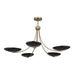 Kichler - 52856CPZBK - Five Light Chandelier - Palmela - Champagne Bronze