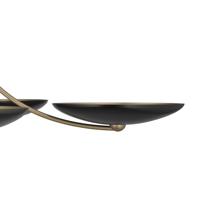 Kichler - 52856CPZBK - Five Light Chandelier - Palmela - Champagne Bronze