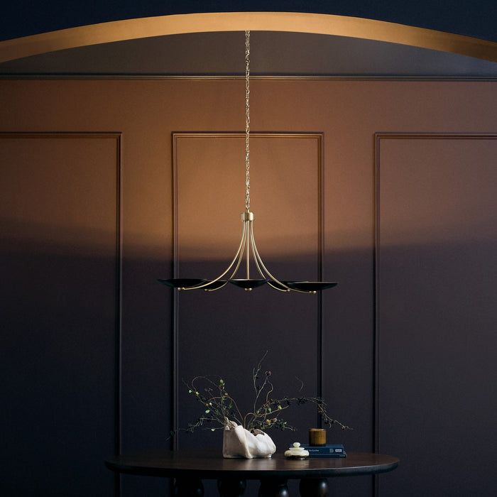 Kichler - 52856CPZBK - Five Light Chandelier - Palmela - Champagne Bronze