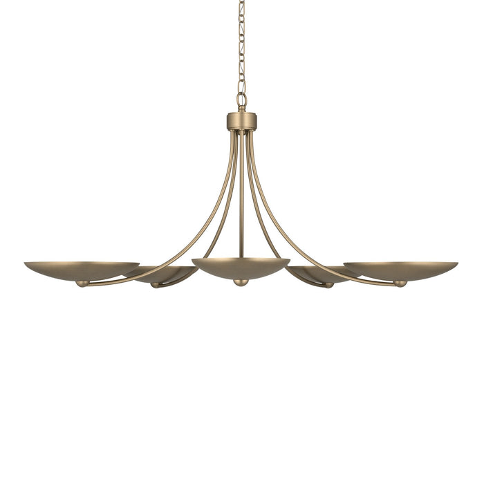 Kichler - 52856CPZ - Five Light Chandelier - Palmela - Champagne Bronze