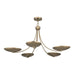 Kichler - 52856CPZ - Five Light Chandelier - Palmela - Champagne Bronze