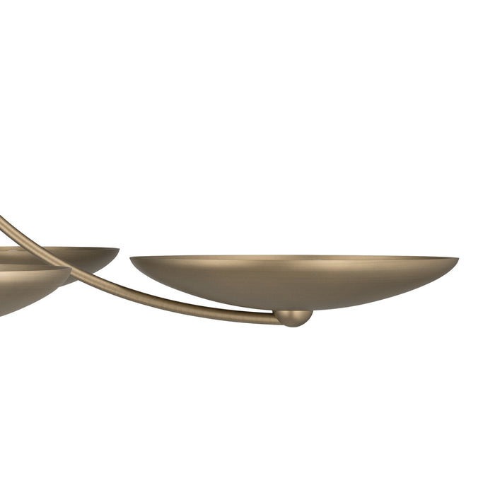 Kichler - 52856CPZ - Five Light Chandelier - Palmela - Champagne Bronze