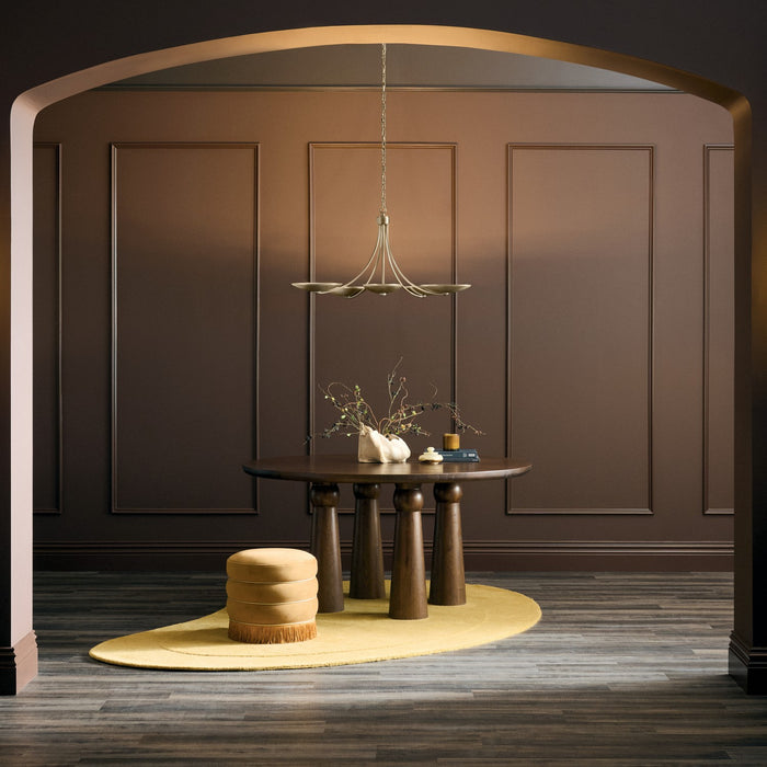 Kichler - 52856CPZ - Five Light Chandelier - Palmela - Champagne Bronze