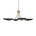 Kichler - 52854CPZBK - Four Light Chandelier/Semi Flush - Palmela - Champagne Bronze