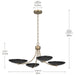 Kichler - 52854CPZBK - Four Light Chandelier/Semi Flush - Palmela - Champagne Bronze