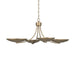 Kichler - 52854CPZ - Four Light Chandelier/Semi Flush - Palmela - Champagne Bronze