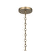 Kichler - 52854CPZ - Four Light Chandelier/Semi Flush - Palmela - Champagne Bronze