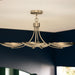 Kichler - 52854CPZ - Four Light Chandelier/Semi Flush - Palmela - Champagne Bronze