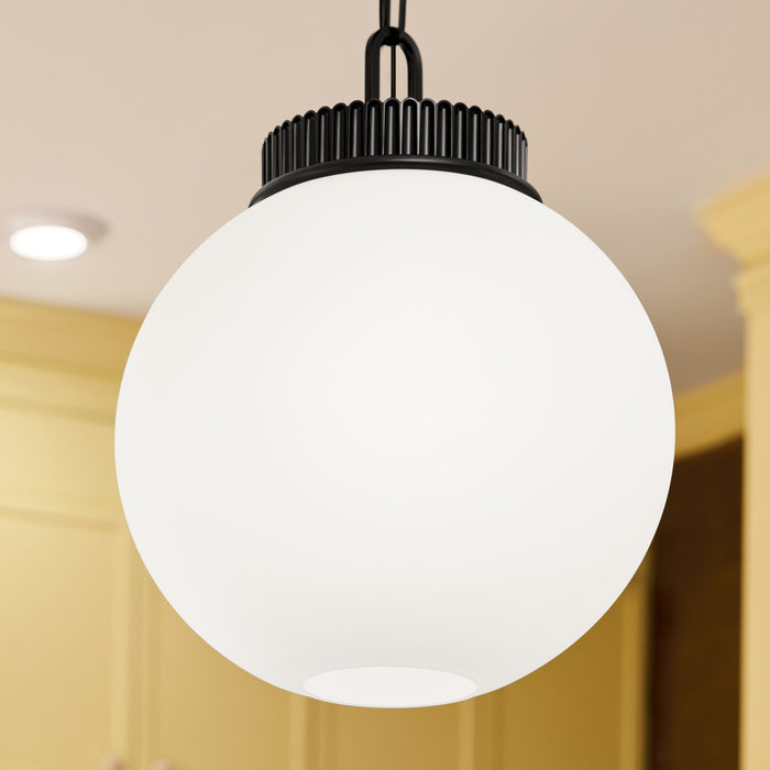 Kichler - 52867BK - One Light Pendant - Andorra - Black