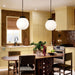 Kichler - 52867BK - One Light Pendant - Andorra - Black
