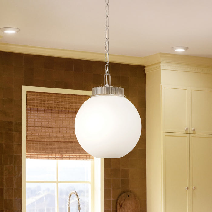 Kichler - 52867PN - One Light Pendant - Andorra - Polished Nickel