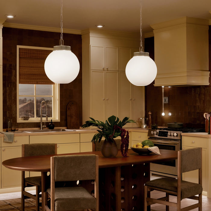 Kichler - 52867PN - One Light Pendant - Andorra - Polished Nickel