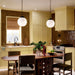 Kichler - 52866BK - One Light Pendant - Andorra - Black