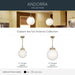 Kichler - 52866CPZ - One Light Pendant - Andorra - Champagne Bronze