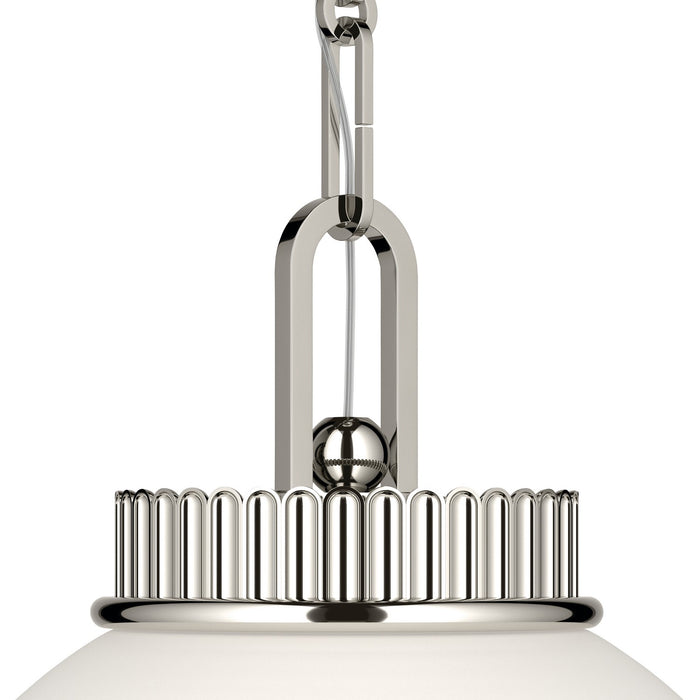 Kichler - 52866PN - One Light Pendant - Andorra - Polished Nickel