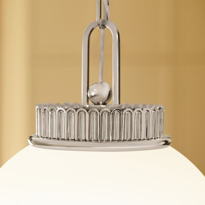 Kichler - 52866PN - One Light Pendant - Andorra - Polished Nickel