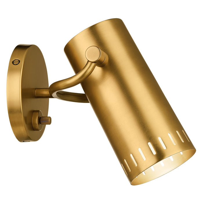 Kichler - 52840LBR - LED Wall Sconce - Ruehl - Lacquered Brass