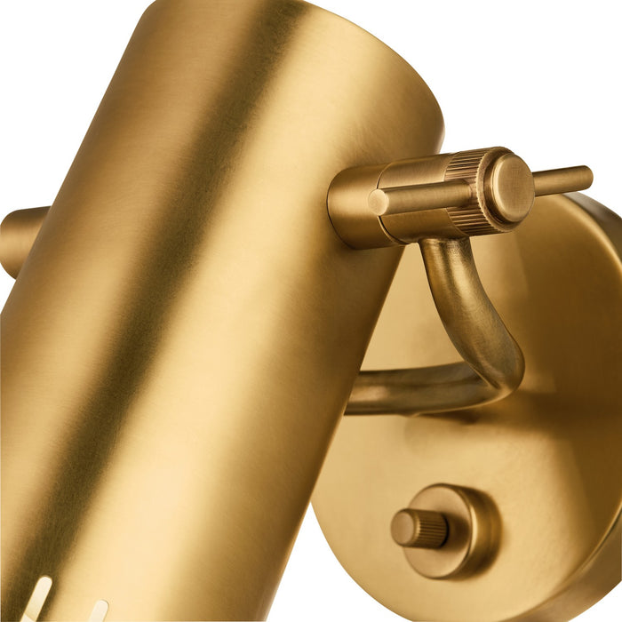 Kichler - 52840LBR - LED Wall Sconce - Ruehl - Lacquered Brass