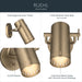 Kichler - 52840CPZ - LED Wall Sconce - Ruehl - Champagne Bronze