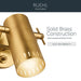 Kichler - 52841LBR - LED Wall Sconce - Ruehl - Lacquered Brass
