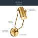 Kichler - 52841LBR - LED Wall Sconce - Ruehl - Lacquered Brass