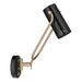Kichler - 52841BK - LED Wall Sconce - Ruehl - Black
