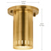Kichler - 52842LBR - LED Flush Mount - Ruehl - Lacquered Brass