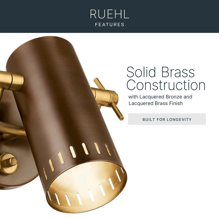 Kichler - 52842LBZ - LED Flush Mount - Ruehl - Lacquered Bronze