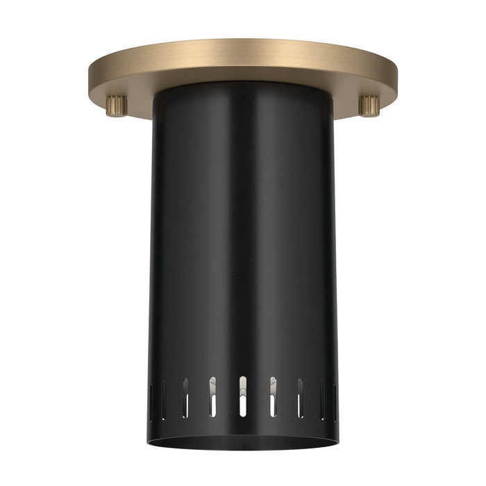 Kichler - 52842BK - LED Flush Mount - Ruehl - Black
