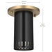 Kichler - 52842BK - LED Flush Mount - Ruehl - Black