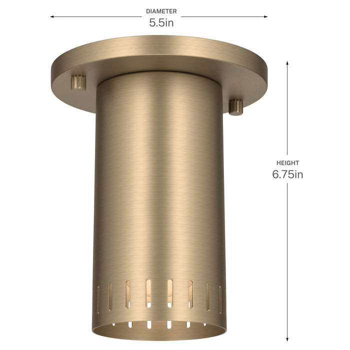 Kichler - 52842CPZ - LED Flush Mount - Ruehl - Champagne Bronze
