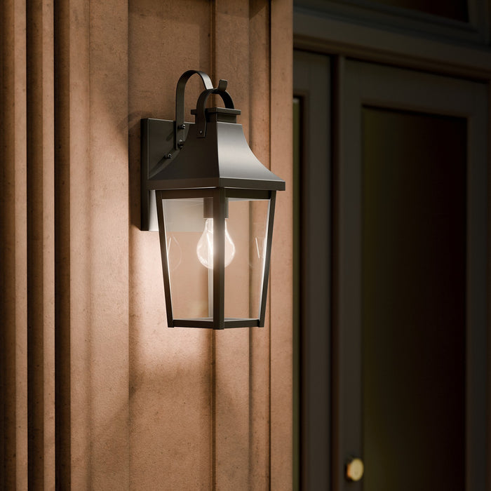 Kichler - 59193BKT - One Light Outdoor Wall Mount - Cleary - Textured Black