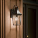 Kichler - 59193BKT - One Light Outdoor Wall Mount - Cleary - Textured Black