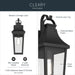 Kichler - 59194BKT - One Light Outdoor Wall Mount - Cleary - Textured Black