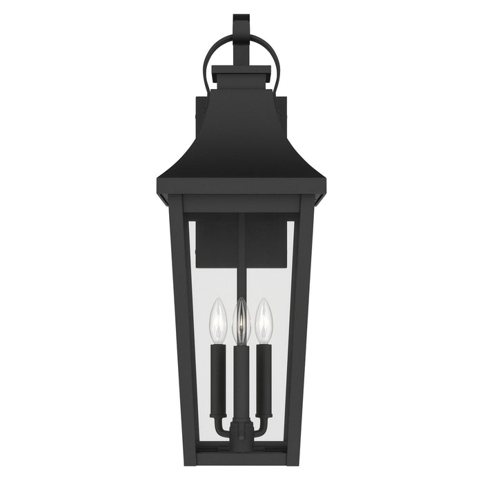 Kichler - 59196BKT - Three Light Outdoor Wall Mount - Cleary - Textured Black